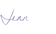 Jennifer Stewart signature