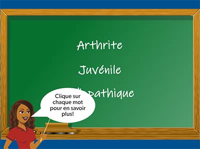 Saisie d'écran d'une des pages de l'outil Prendre en charge ton AJI