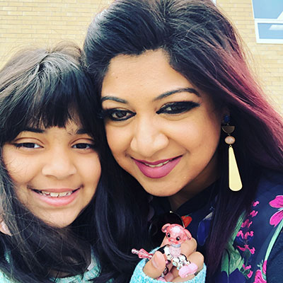 Sharmila et sa fille