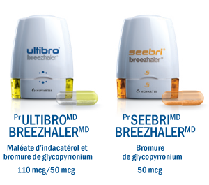 Pr ULTIBRO MD BREEZHALER MD et Pr SEEBRI MD BREEZHALER MD