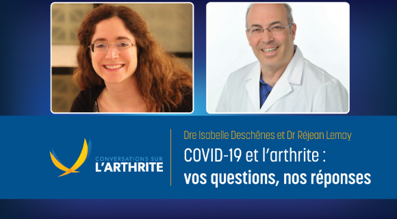 COVID-19 et l’arthrite : vos questions, nos réponses on <span>22</span>
