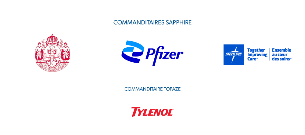 Sapphire Sponsors: Grand Imperial Conclave Charitable Foundation of Canada, Pfizer