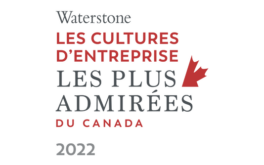 Logo de Waterstone Les cultures d'entreprise - Les plus admirées 2019-2021