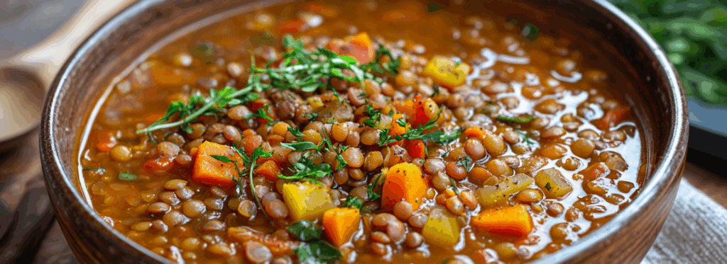 Lentil soup