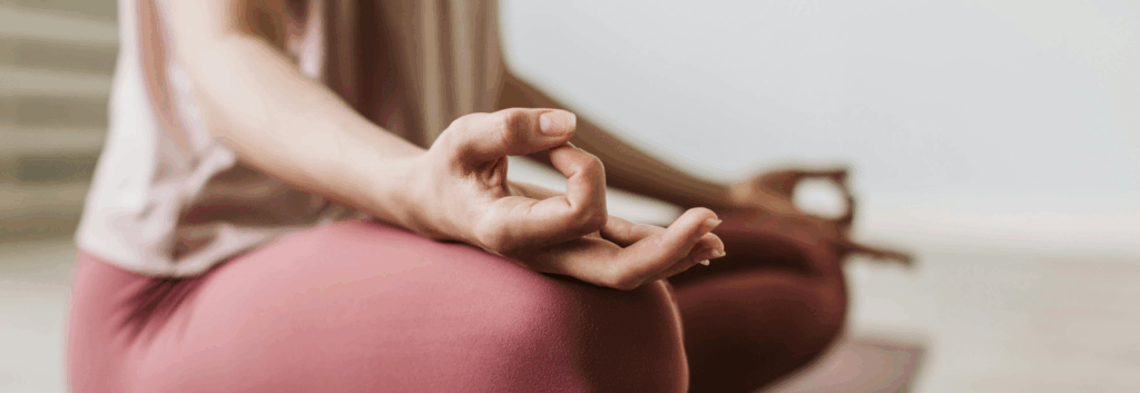 femme faisant un scan balayage corporel