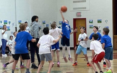 shooting hoops for a cure